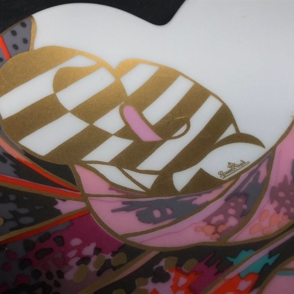 Rosenthal Ceramic bowl, Brigitte Doege Abstract dish German contemporary - Picture 4 of 10